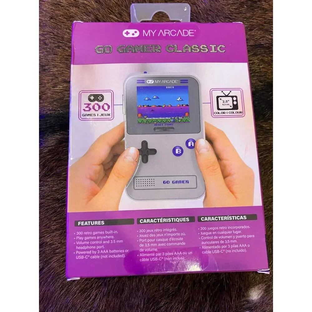 My Arcade Go Gamer Classic Portable Electronic Game Console New MINT IN BOX